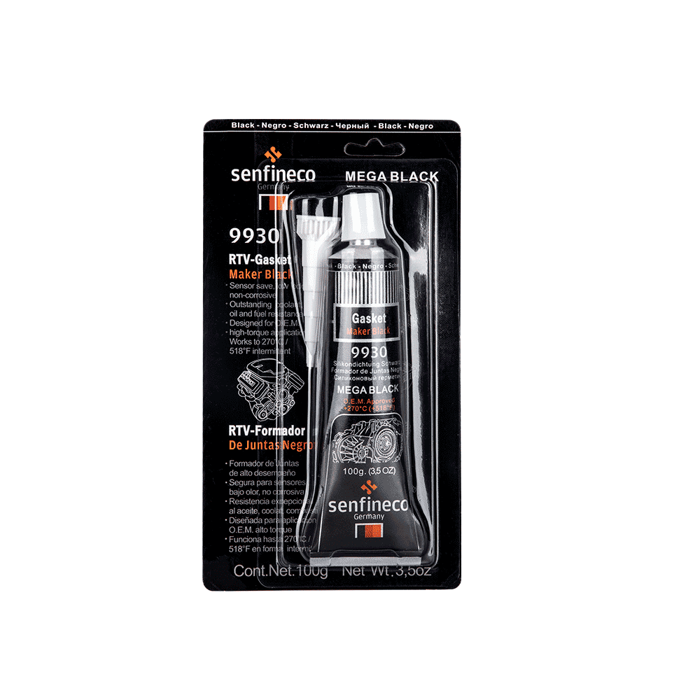 9930 - Rtv Silicone Black